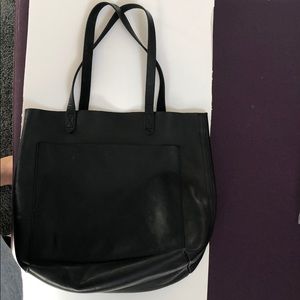 Madewell medium transport tote black